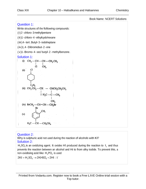 Ncert Chemistry Class 12 Pdf